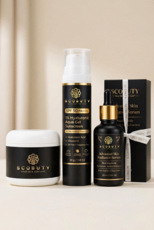 Whitening cream, sunscree and advanced serum - 60grams